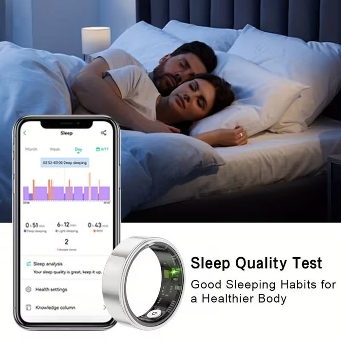 Smart Ring- Monitor Steps, Distance, Calories, Sleep