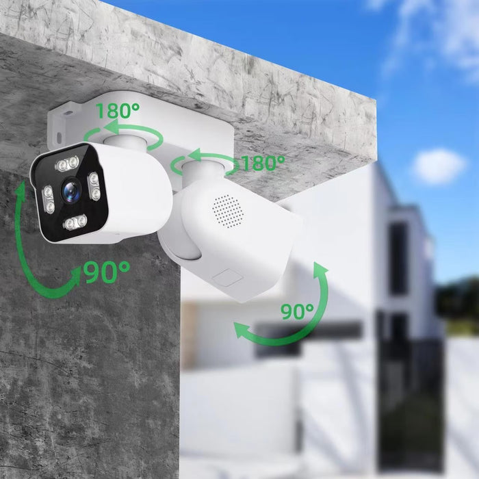 8MP Dual Lens PTZ Security Camera